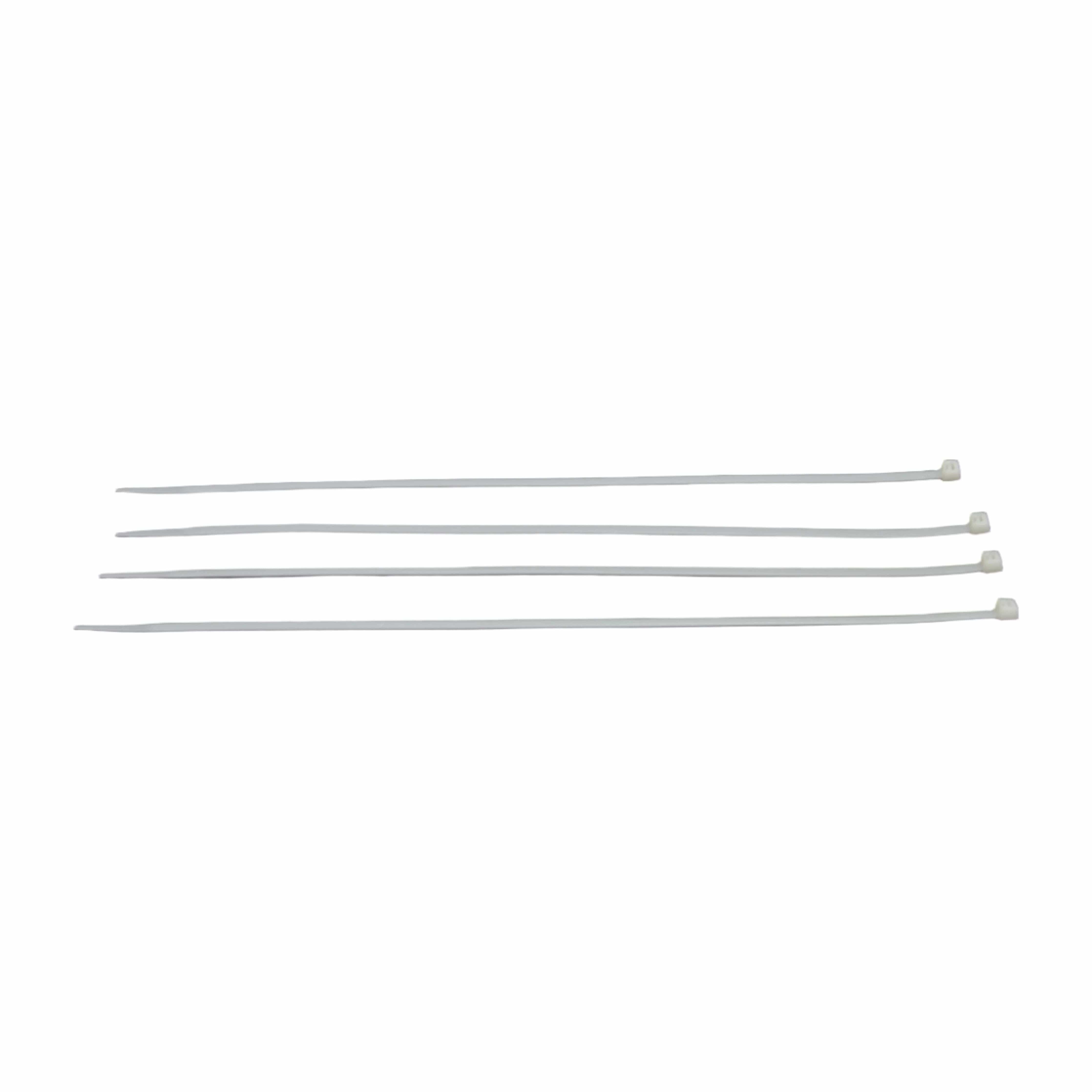 Raptor Cable Tie RAPTOR White 370mm x 4.8mm Medium Duty Cable Ties, 100 Pack