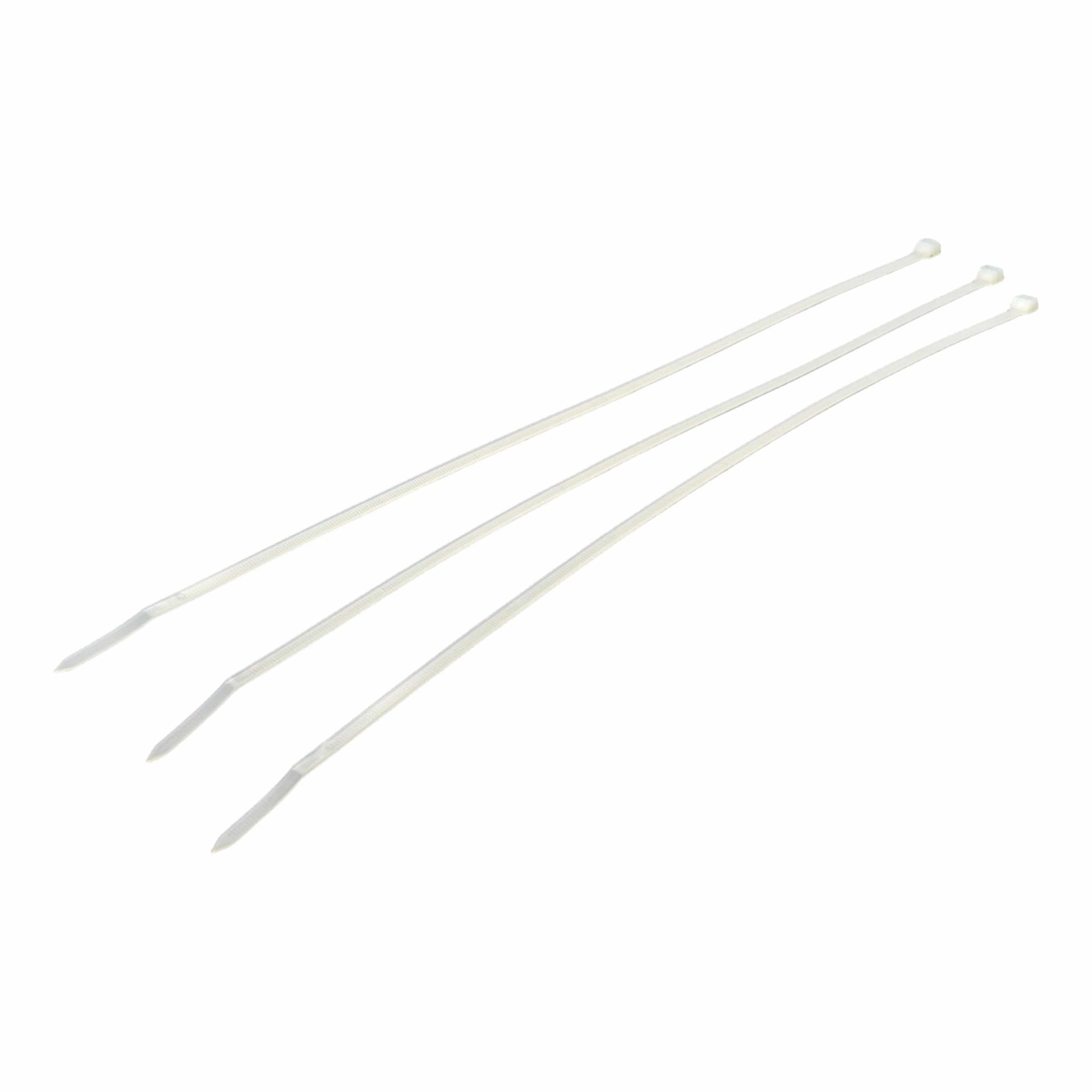 RAPTOR Natural 370mm x 4.8mm Medium Duty Cable Ties, 20 Pack - Twin Eagle Imports