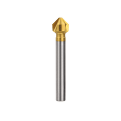 Saber 20mm 90° TiN Coated HSS-Co5 (Cobalt) Triple Flute Countersink Cutter - Twin Eagle Imports