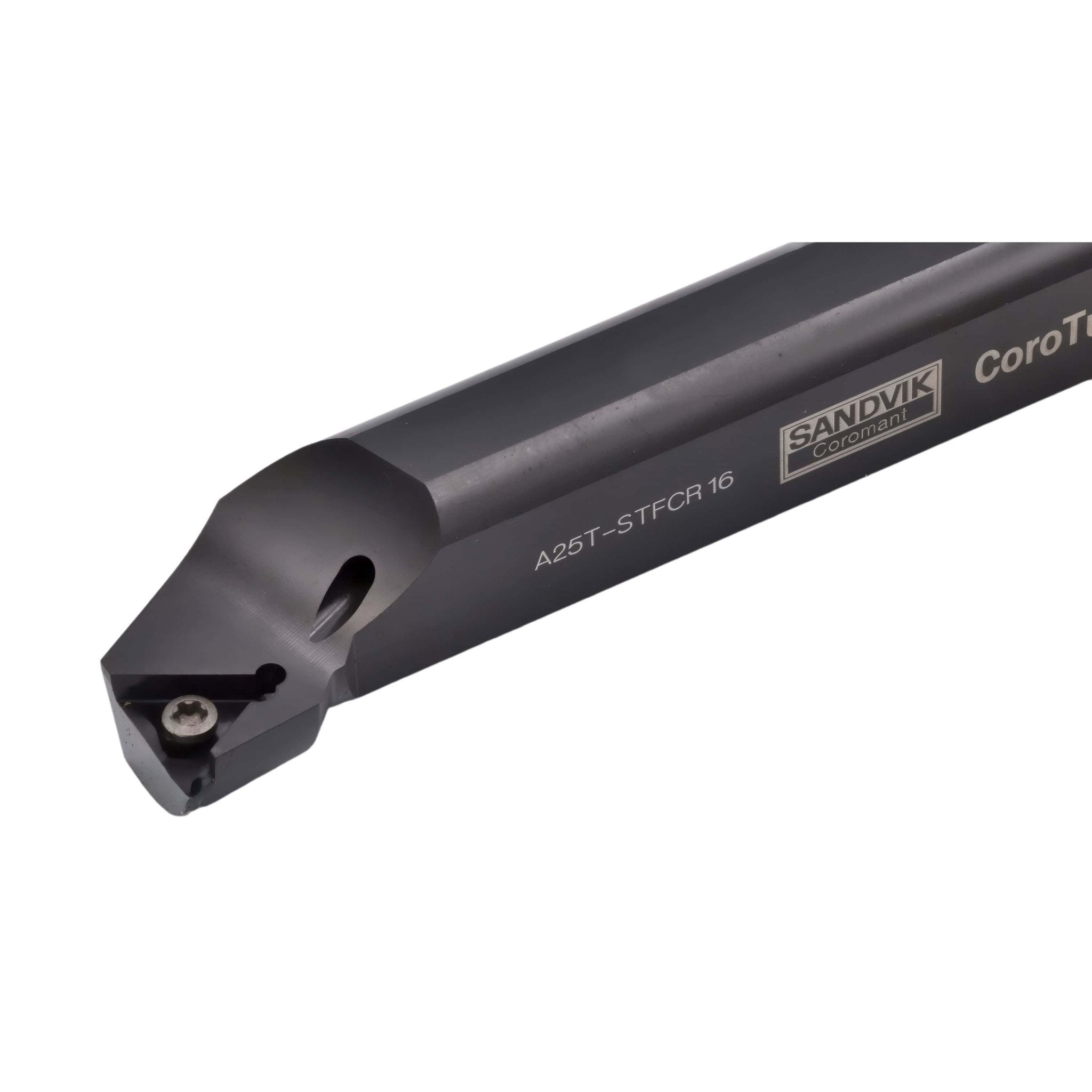 Sandvik A25T-STFCR 16 Internal Boring Bar – Ø25 mm x 32mm Bore Dia to suit TCMT16 inserts - Twin Eagle Imports