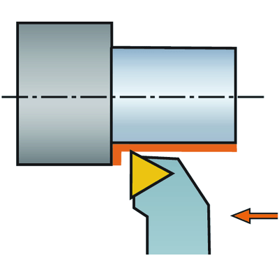 Sandvik Coromant CTGPR 2020K 16 External Turning Toolholder – 20×20mm Shank - Twin Eagle Imports