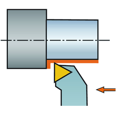 Sandvik Coromant CTGPR 2020K 16 External Turning Toolholder – 20×20mm Shank - Twin Eagle Imports