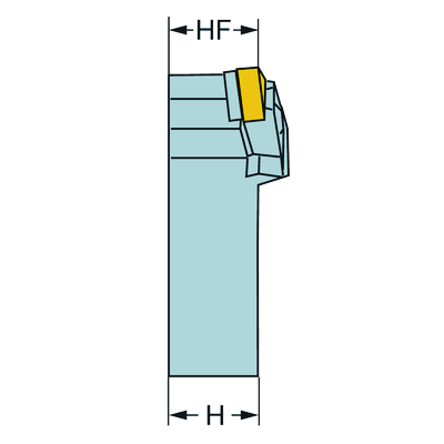 Sandvik Coromant MWLNR 2020K 08 External Turning Toolholder – 20×20mm Shank - Twin Eagle Imports