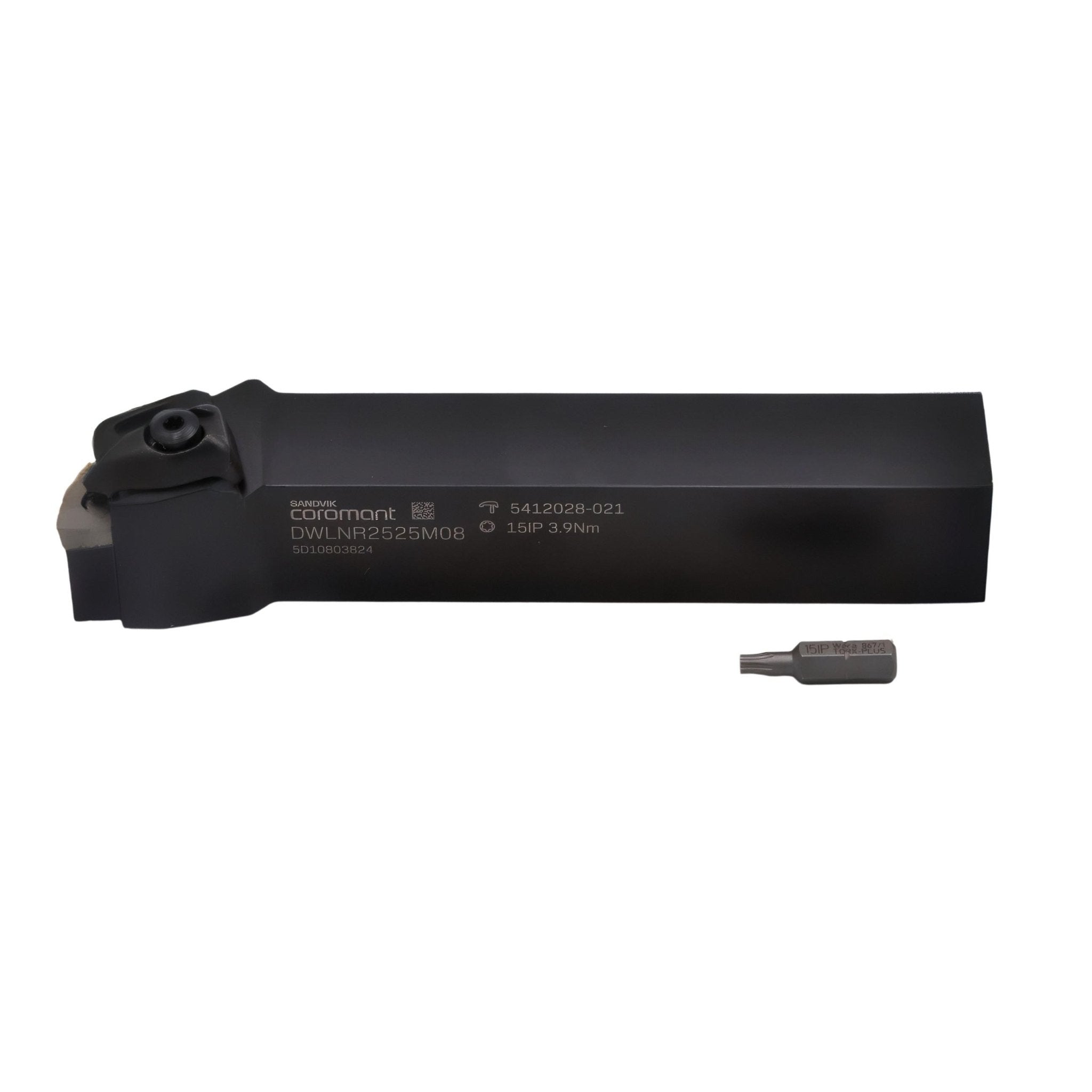 Sandvik DWLNR 2525M 08 External Toolholder 25mm Square - Twin Eagle Imports