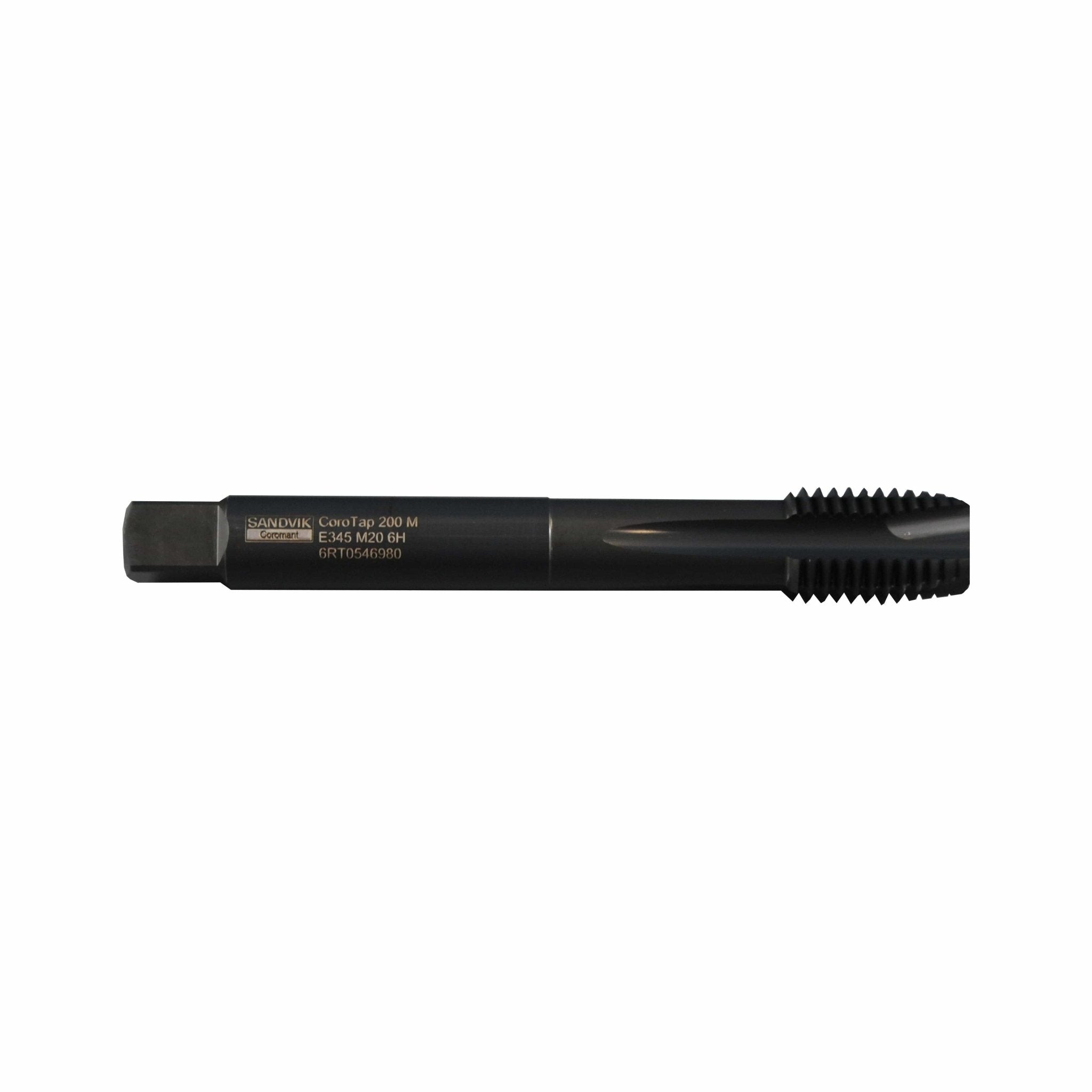 Sandvik HSS-PM Blue Gun Nose PVD FeN coated Tap 3/8" UNC, DIN 2184-1 Short Body - Twin Eagle Imports