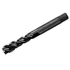 Sandvik HSS-PM Blue Spiral Flute PVD FeN coated Tap 5/8" UNC, DIN 2184-1 Long Body - Twin Eagle Imports