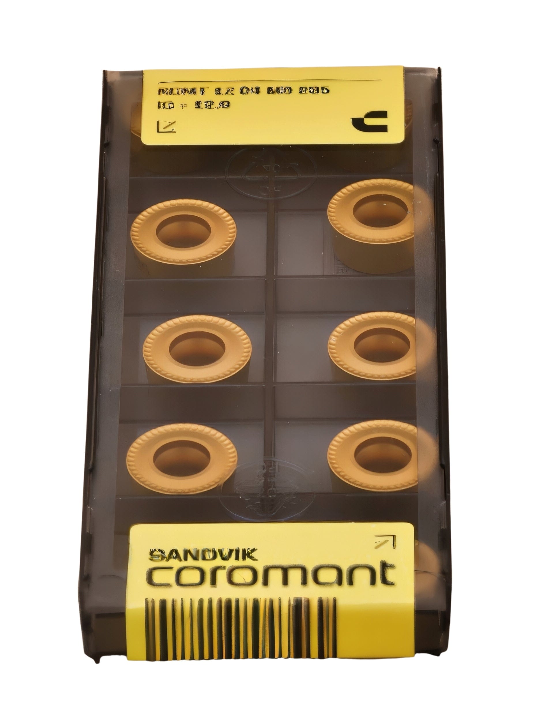 SANDVIK INSERT 10pc Sandvik Coromant RCMT 12 04 M0 235 Indexable Turning Insert – Round