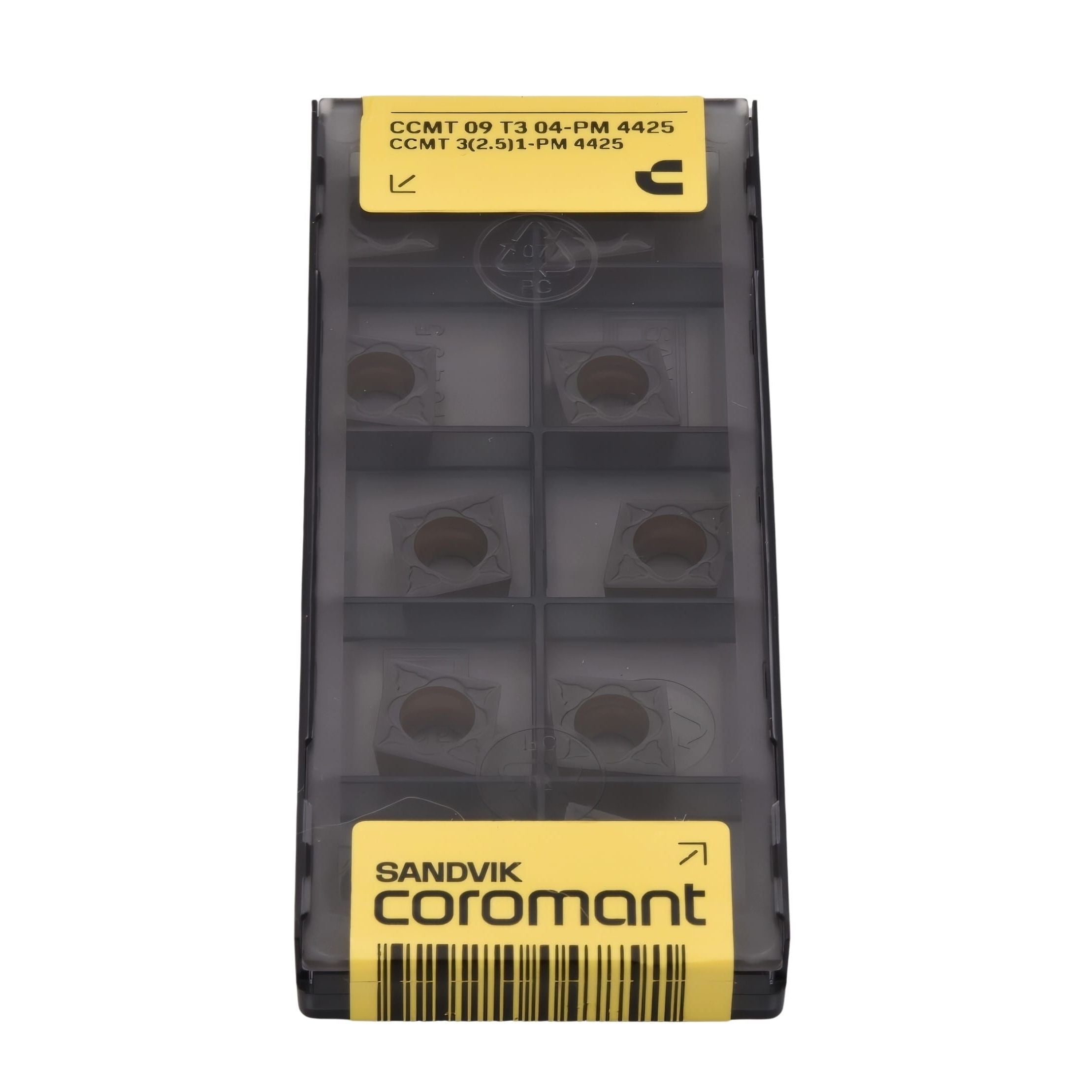 SANDVIK INSERT 10pc Sandvik Medium Chipbreaker - Steel / Cast Iron Grade Insert - CCMT 09 T3 04-PM 4425