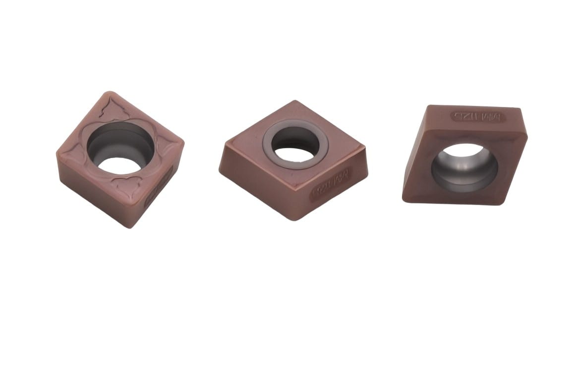 SANDVIK INSERTS 10pc Sandvik Coromant CCMT 09 T3 08-MM 1125 Turning Insert (Suitable for Stainless Steel, Medium Chipbreaker)