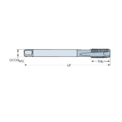 Sandvik T200-XM101DA-M12 C110 – HSS-E Spiral Point Tap - Twin Eagle Imports
