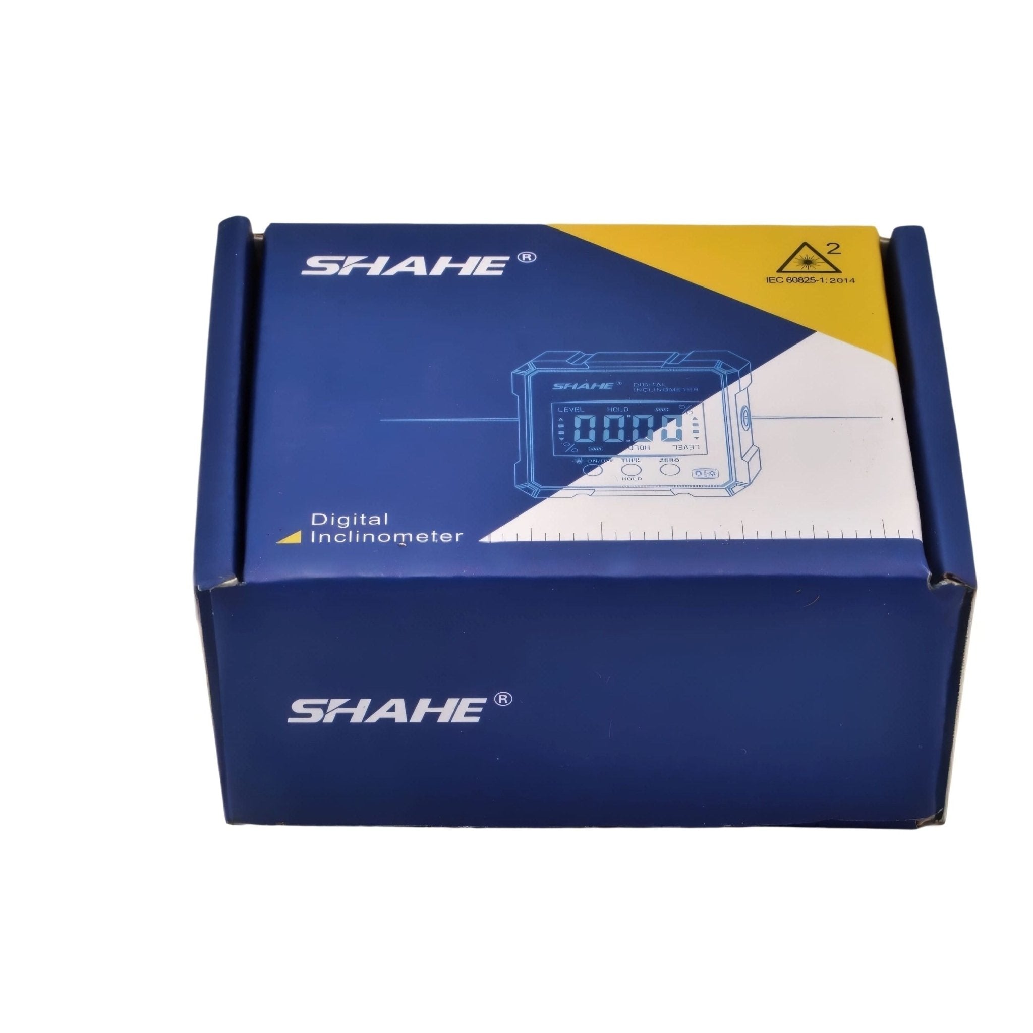 Shahe Digital Protractor With 4-Sides Magnets & Dual Laser 5341-90 - Twin Eagle Imports