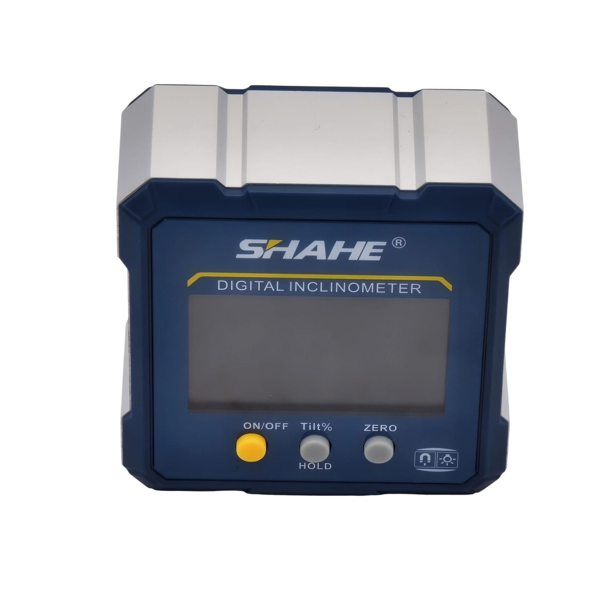 SHAHE MEASURING EQUIPMENT Aluminum Digital Protractor 4-Sided Magnetic Spirit Level 5350-90