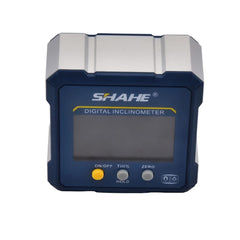 SHAHE MEASURING EQUIPMENT Aluminum Digital Protractor 4-Sided Magnetic Spirit Level 5350-90