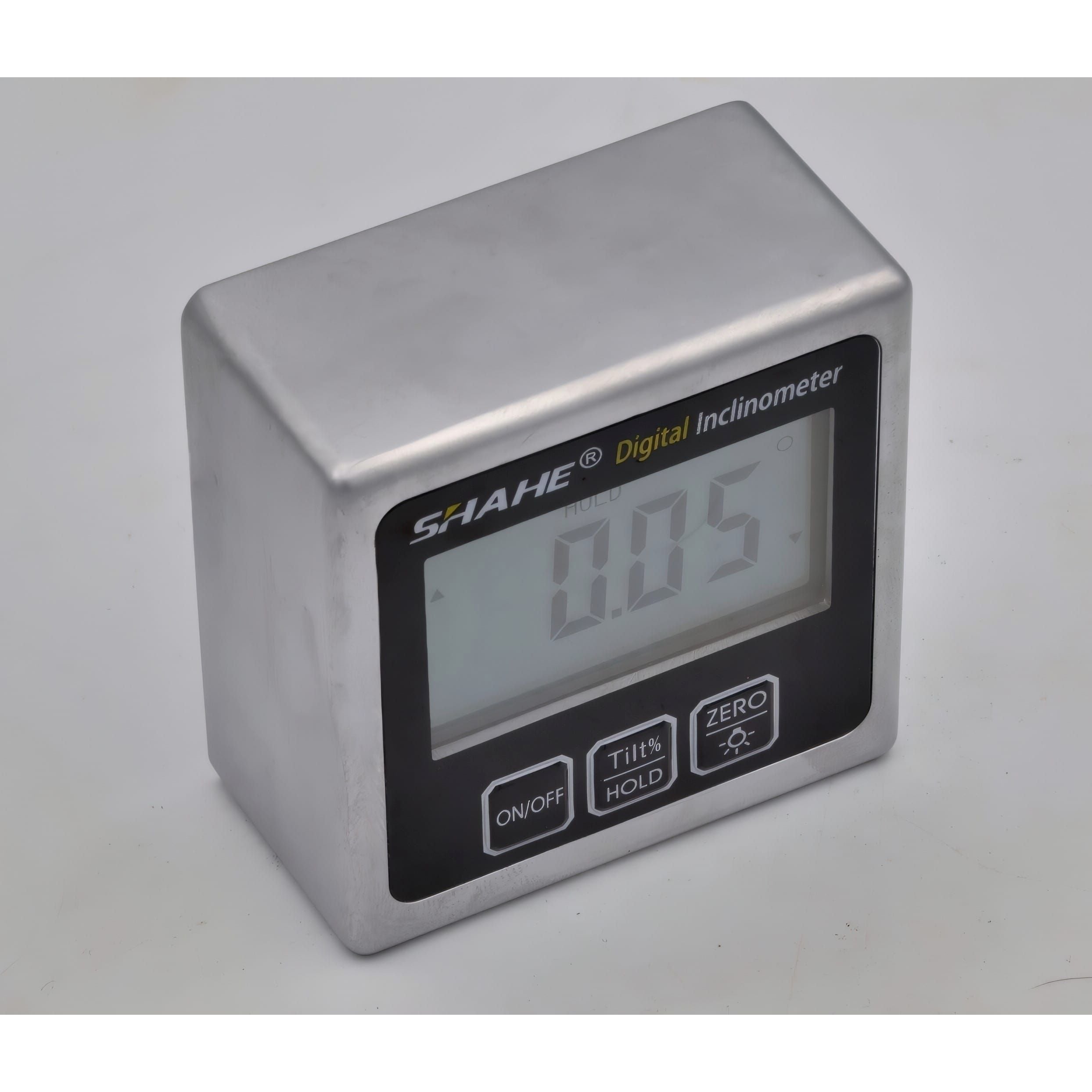 SHAHE MEASURING EQUIPMENT Metal Digital Spirit Level Angle Gauge with Magnetic Base LCD Display