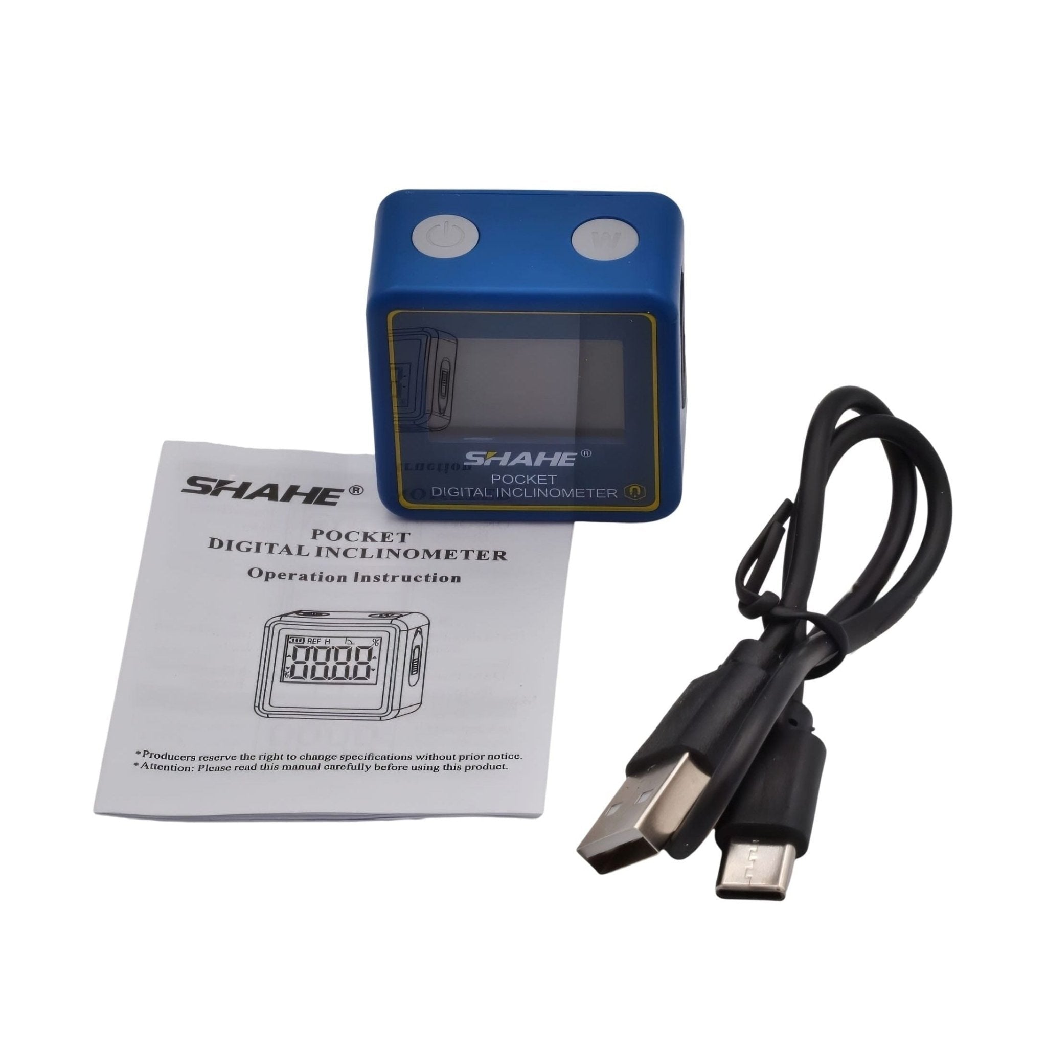 Shahe Miniature Pocket Digital Spirit Level 5347 - Twin Eagle Imports