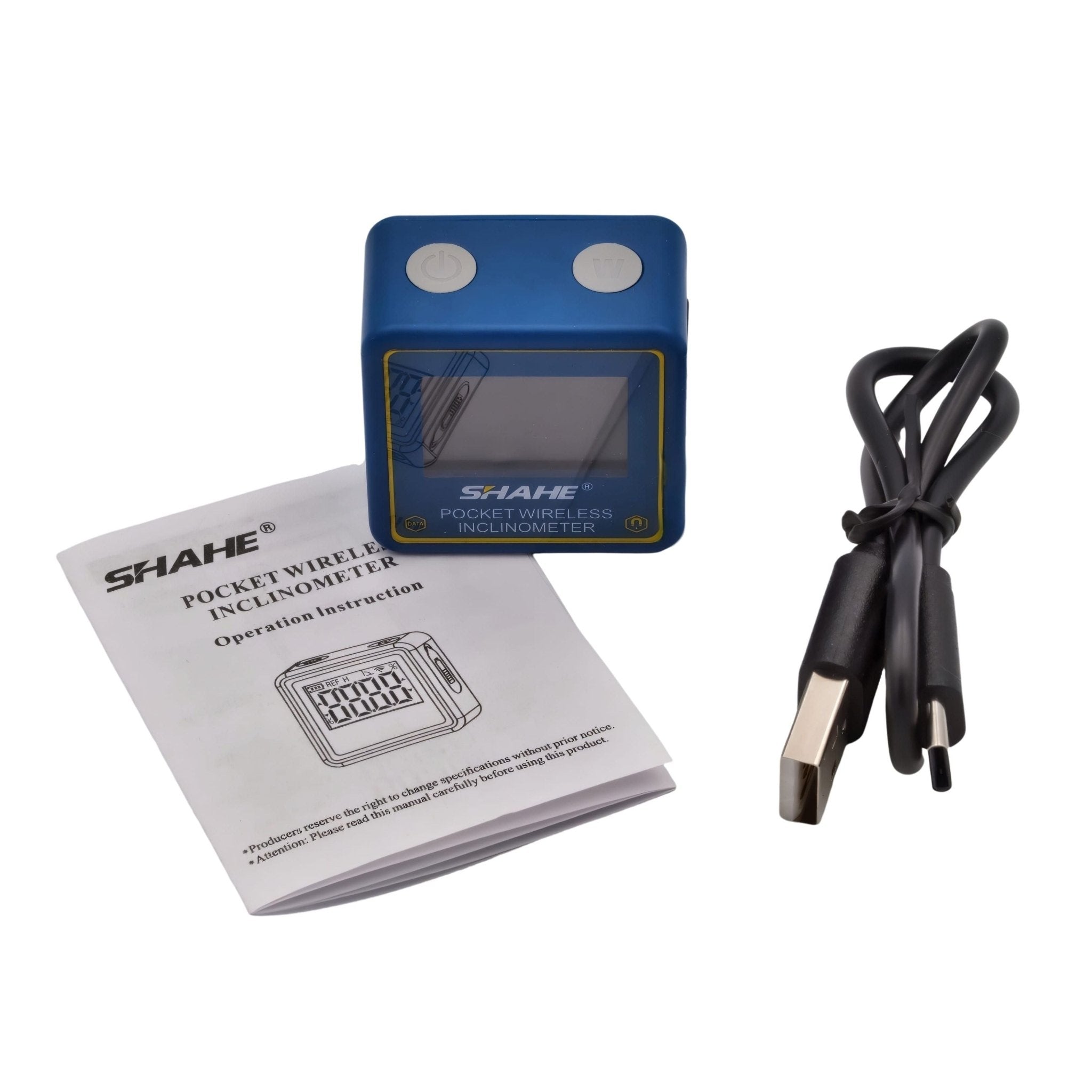 Shahe Pocket Digital Spirit Level Wireless 5347-L - Twin Eagle Imports