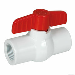 1pcs PVC Pipe Female/Female 1/2 NPT Thread Ball Valve