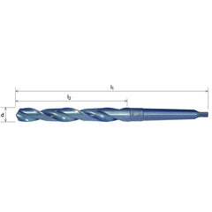 Somta 39/64" HSS Morse Taper Shank Drill MT2 DIN 345 - Twin Eagle Imports