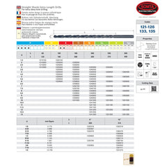 SOMTA Drill Bits Somta Series 124 – HSS 200mm x 250mm Straight Shank Extra Length Drill 12.5mm