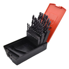Somta HSS-Co Blue Band Jobber Drill Set 1.0–13.0mm x 0.5mm Increments – 25 Piece Metal Case Set - Twin Eagle Imports