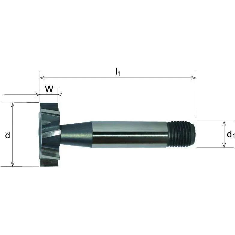 SOMTA Manufacturing Somta Series 367 – HSS Woodruff Cutter No. 305 (Threaded Shank)