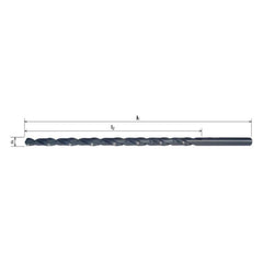 Somta Series 125 - HSS Straight Shank 250mm x 315mm Extra Length Drills 6mm - Twin Eagle Imports