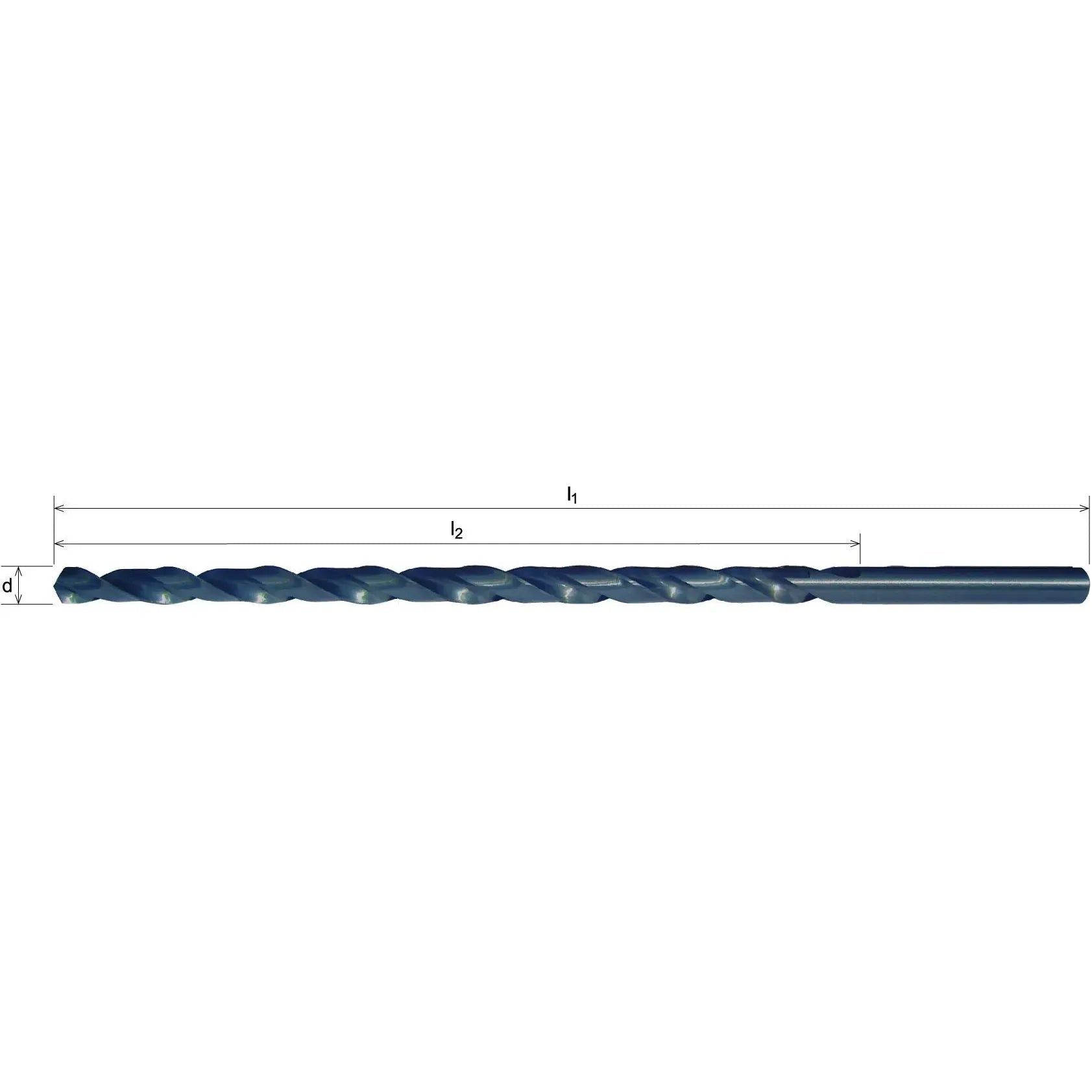 Somta Series 132 – 1/4" HSS Extra Length Straight Shank Drill - Twin Eagle Imports