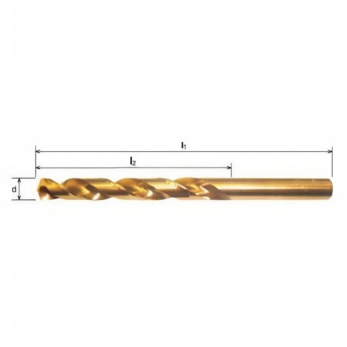 Somta Series 177 – Cobalt Jobber Drill 3.50 mm (HSS-Co, DIN 338, Straight Shank) - Twin Eagle Imports