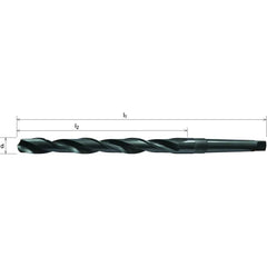 Somta Series 245 – HSS Extra-Length Morse Taper Drill 32.0mm x 530mm (4MT) - Twin Eagle Imports