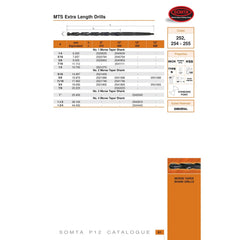 Somta Series 255 – 3/4" MT2 Extra Length Drill - Twin Eagle Imports