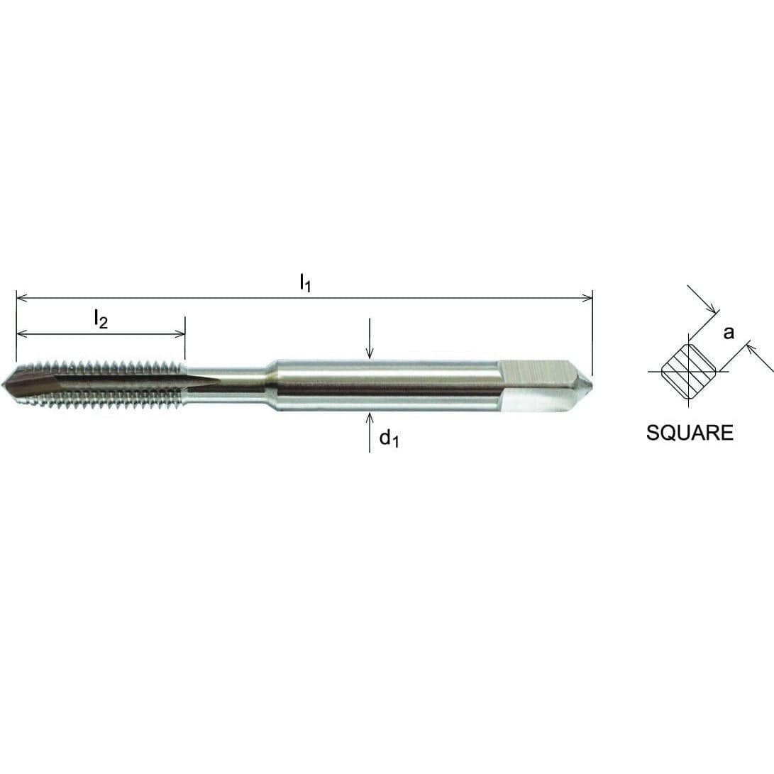 Somta Series 515 - HSSE-V Gun Nose Tap Metric M10 x 1.0 (Fine, Standard) - Twin Eagle Imports