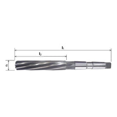 Somta Series 711 – HSS No.1 Morse Taper Parallel Machine Reamers 10mm - Twin Eagle Imports