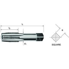 Somta Series 907 – 1/2" BSPF Carbon Steel Bottom Tap - Twin Eagle Imports