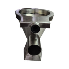 Southern Cross Toilet Southern Cross 304 Stainless Steel Pedestal Toilet Pan - P Trap