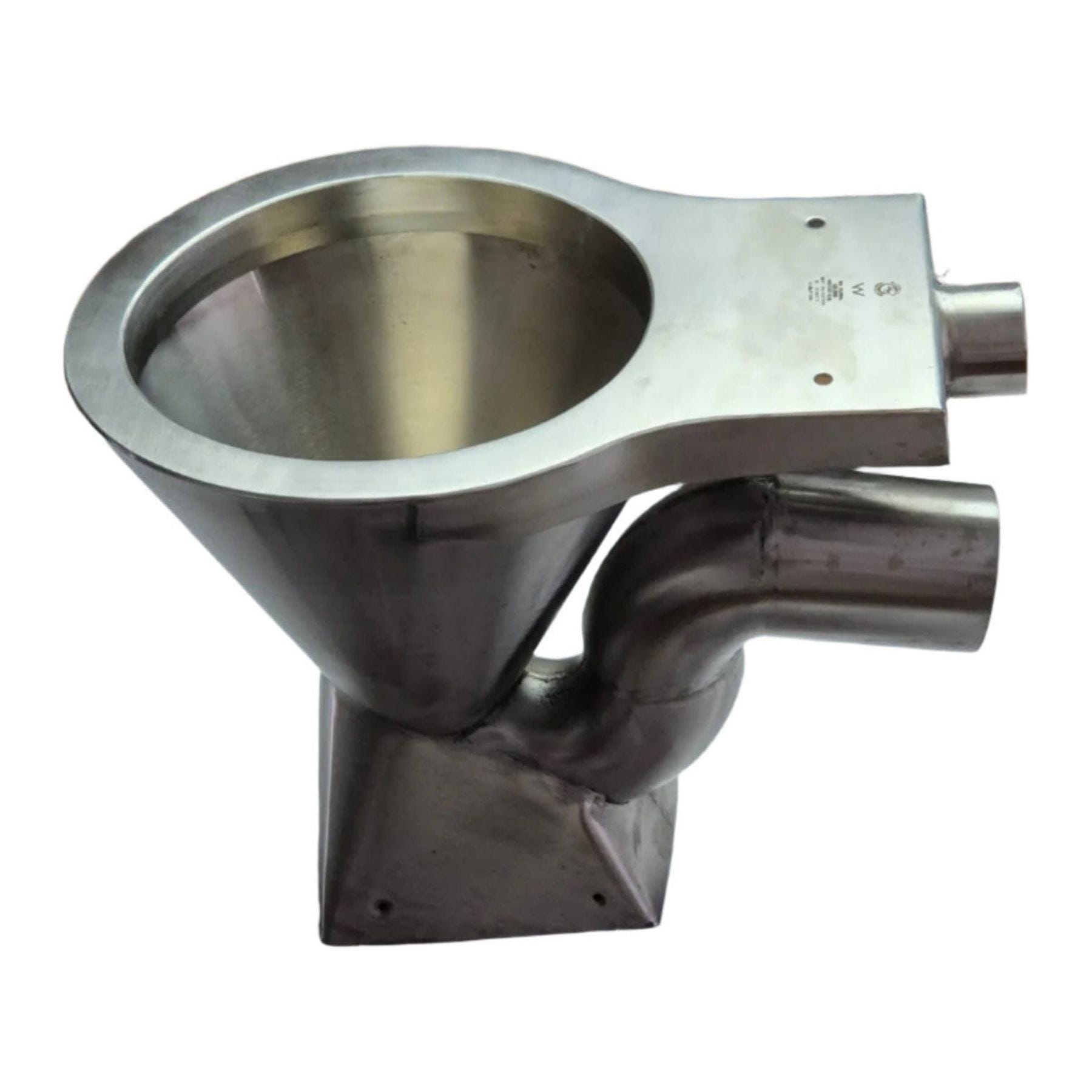Southern Cross Toilet Southern Cross 304 Stainless Steel Pedestal Toilet Pan - P Trap