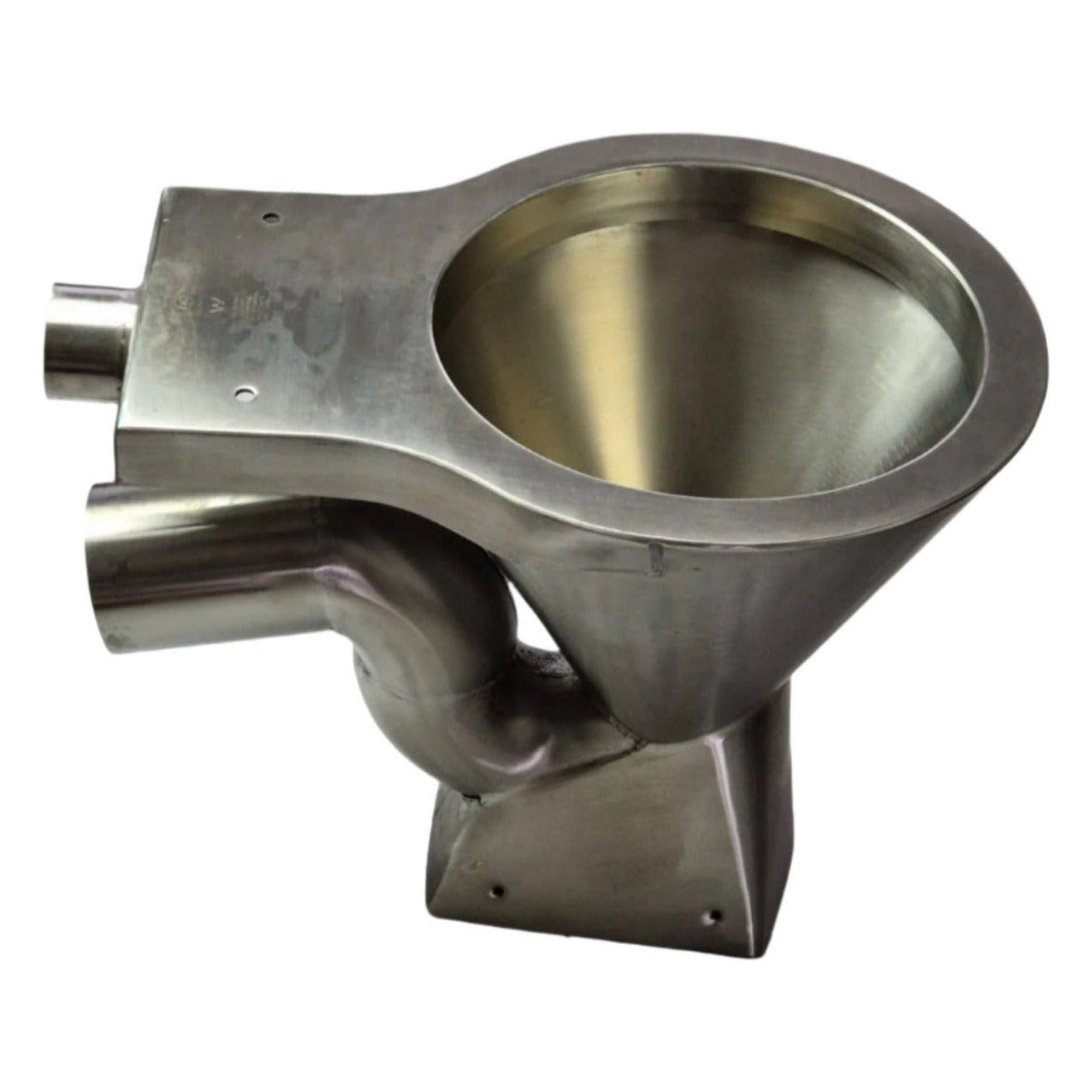 Southern Cross Toilet Southern Cross 304 Stainless Steel Pedestal Toilet Pan - P Trap