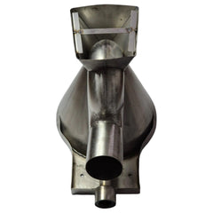 Southern Cross Toilet Southern Cross 304 Stainless Steel Pedestal Toilet Pan - P Trap