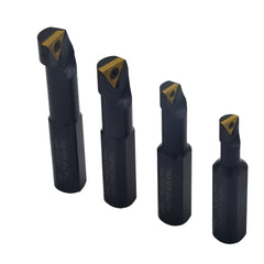 Stubby Indexable Boring Bar 4 Piece Set 18 mm Shank - Twin Eagle Imports