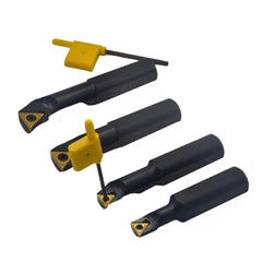 Stubby Indexable Boring Bar 4 Piece Set 18 mm Shank - Twin Eagle Imports