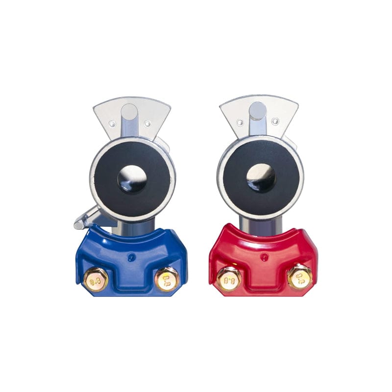 TEI Gladhand and Accessories Universal Glad Hands – Pair of Corrosion-Resistant Couplers (Red & Blue)