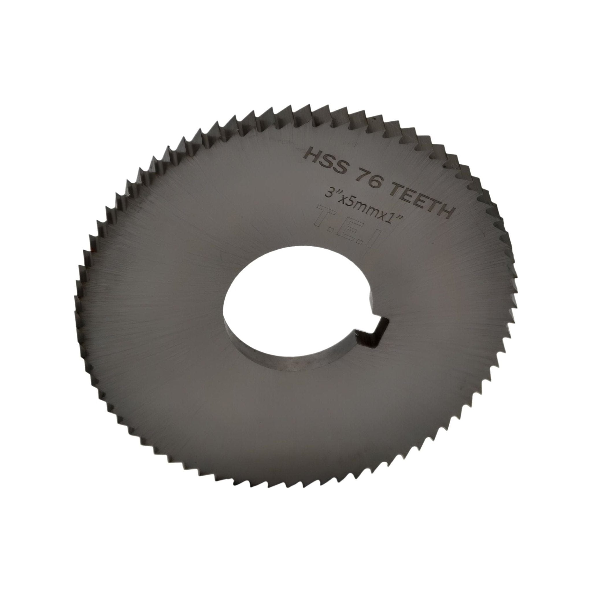 TEI HSS Slitting Saw 3" x 5mm x 1" Bore - Twin Eagle Imports