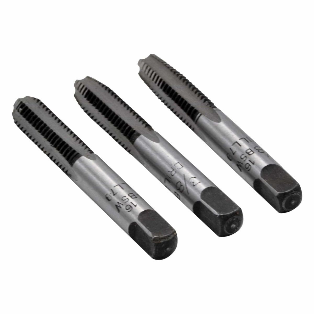 Three Stage Right Hand Imperial HSS Tap 3/8-16 BSW Thread - Twin Eagle Imports
