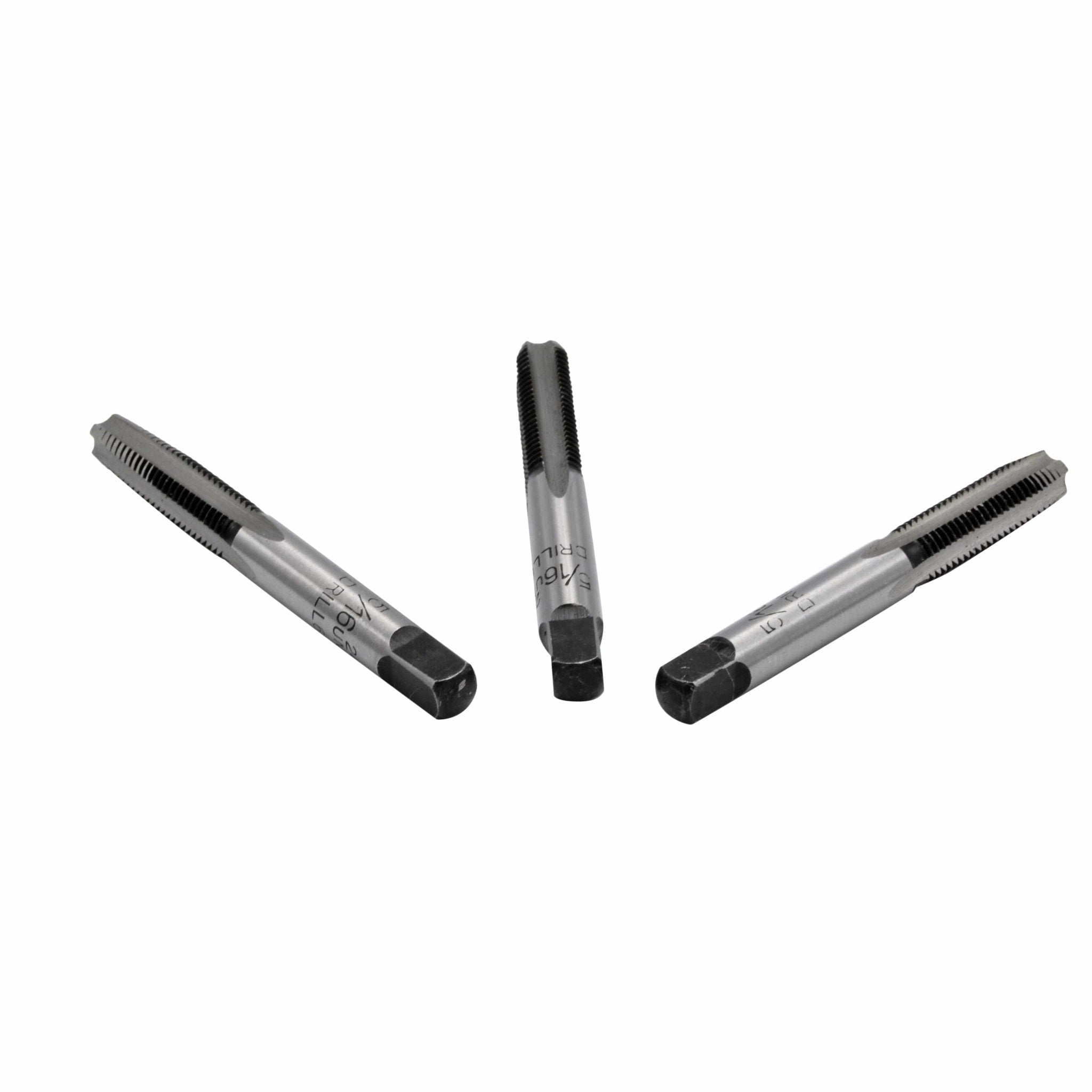 Three Stage Right Hand Imperial HSS Tap 5/16-24 Fine Thread - Twin Eagle Imports
