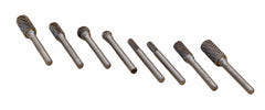Twin Eagle CARBIDE BURRS 8pc Die Grinder Carbide Burr Kit 1/4 Shank