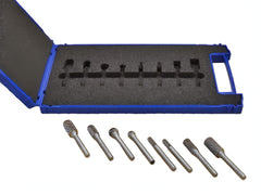 Twin Eagle CARBIDE BURRS 8pc Die Grinder Carbide Burr Kit 1/4 Shank