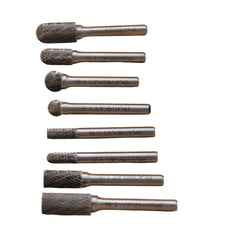 Twin Eagle CARBIDE BURRS 8pc Die Grinder Carbide Burr Kit 1/4 Shank