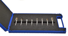Twin Eagle CARBIDE BURRS 8pc Die Grinder Carbide Burr Kit 1/4 Shank