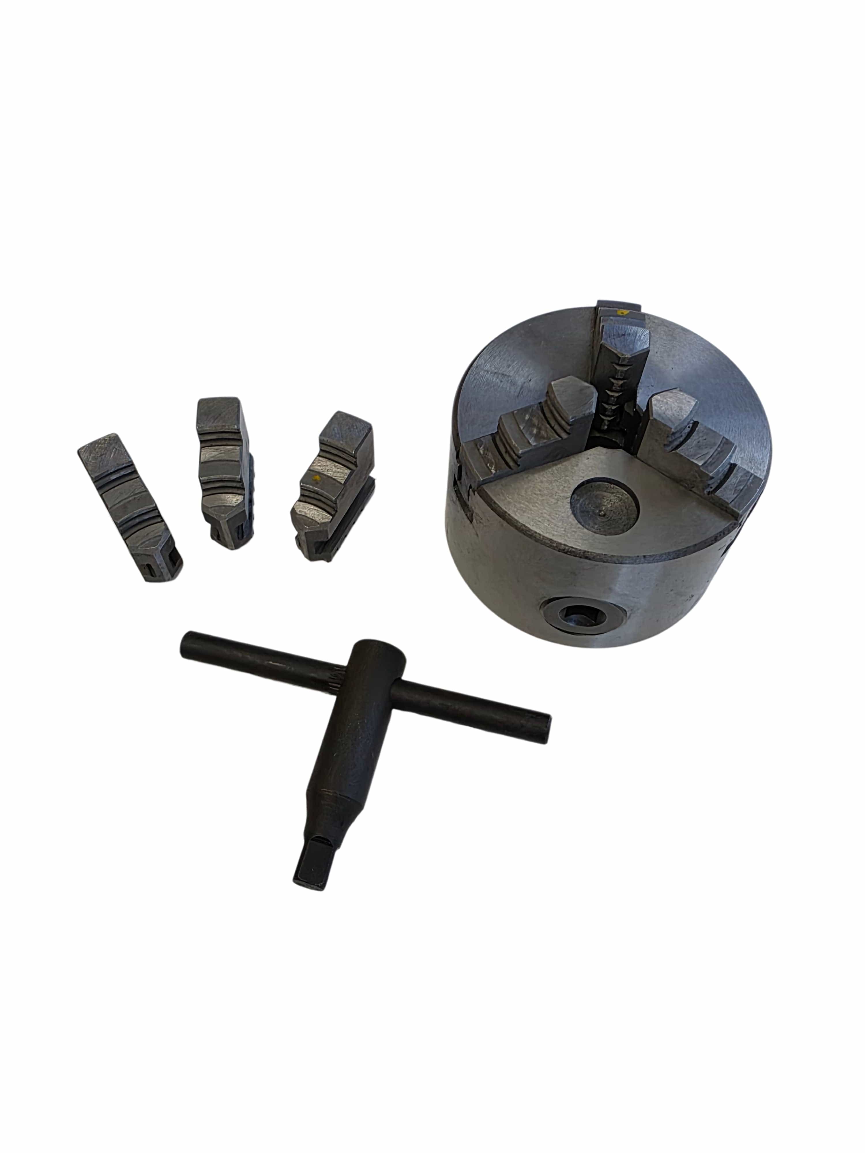 Twin Eagle Imports ACCESSORIES K11-80 3-Jaw 80mm Self-Centering Manual Lathe Chuck