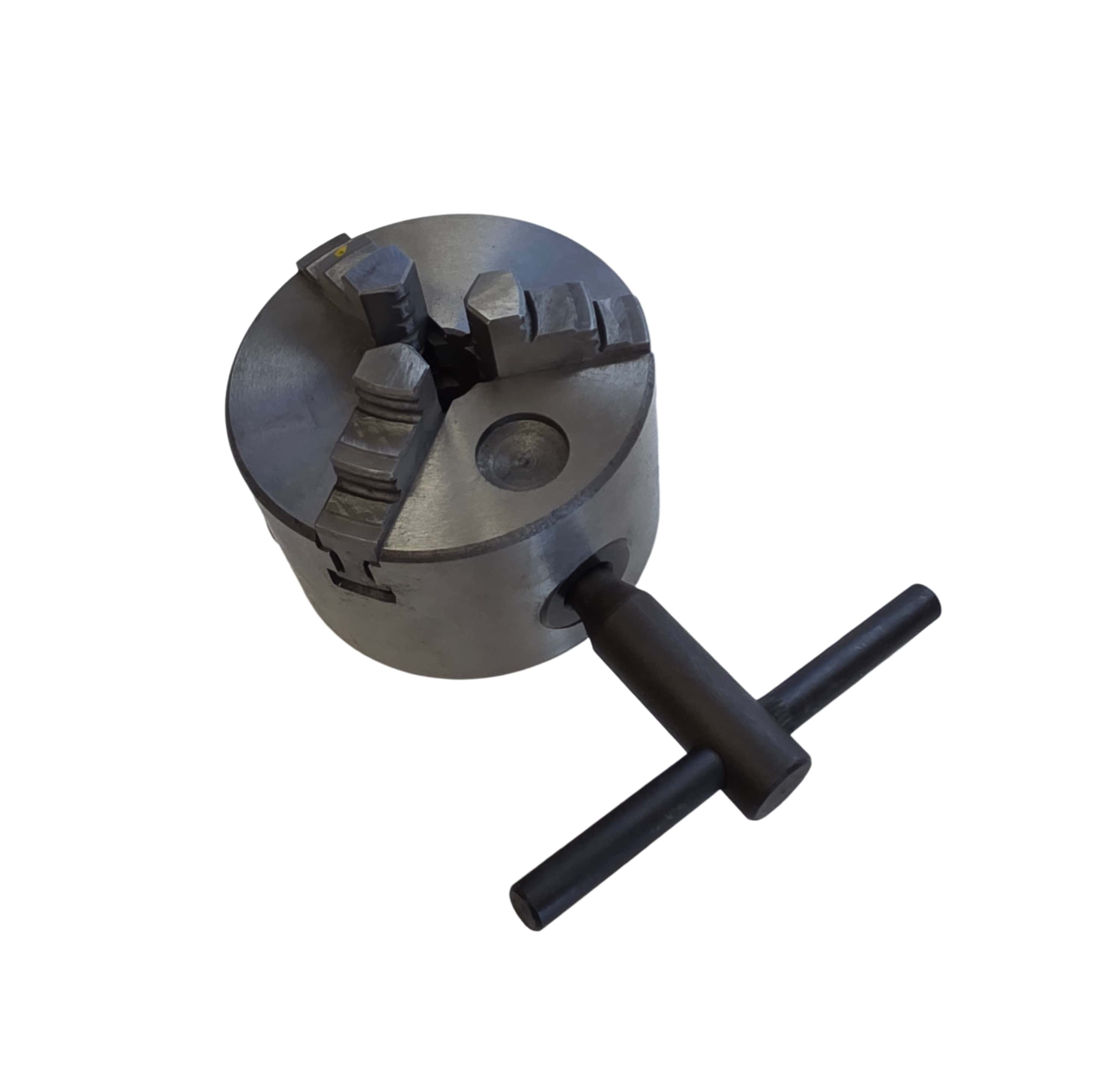 Twin Eagle Imports ACCESSORIES K11-80 3-Jaw 80mm Self-Centering Manual Lathe Chuck