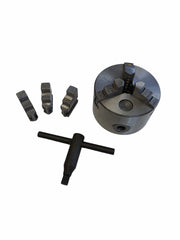 Twin Eagle Imports ACCESSORIES K11-80 3-Jaw 80mm Self-Centering Manual Lathe Chuck